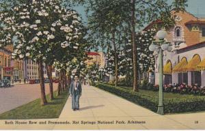 Arkansas Hot Springs Bath House Row and Promenade