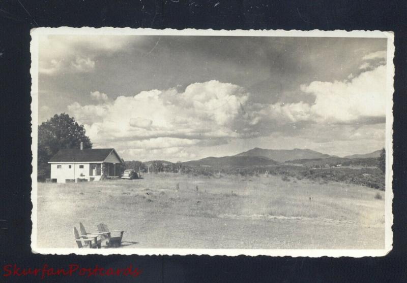 RPPC BURLINGTON VERMONT OLD CAR HOUSE VINTAGE REAL PHOTO POSTCARD