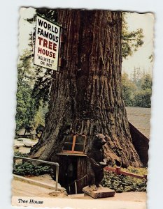 Postcard Tree House, Piercy, California