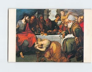 Postcard Christ At The Home Of The Wealthy Pharisee By Peter Paul Rubens