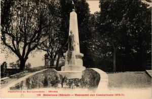 CPA BEDARIEUX Monument aux Combattants (686534)