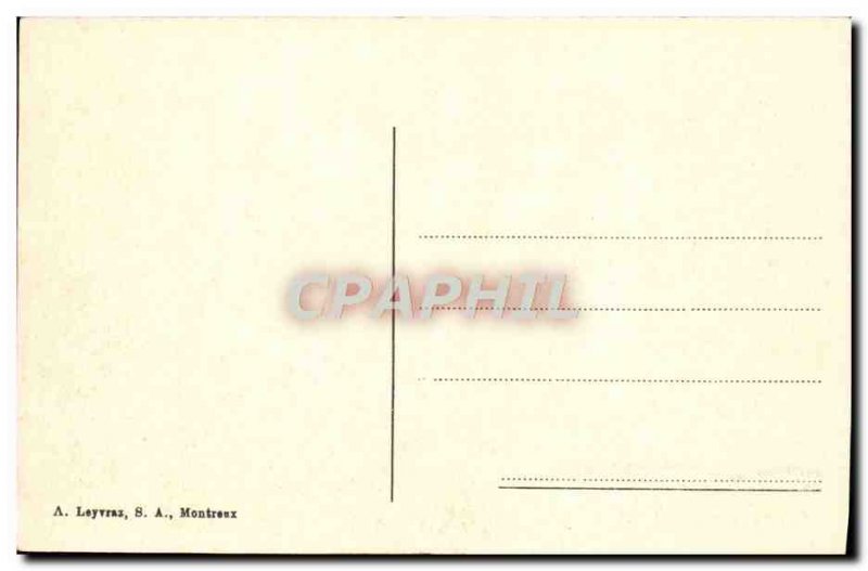 Postcard Old Mount Gilon The Val De Vue Terrace