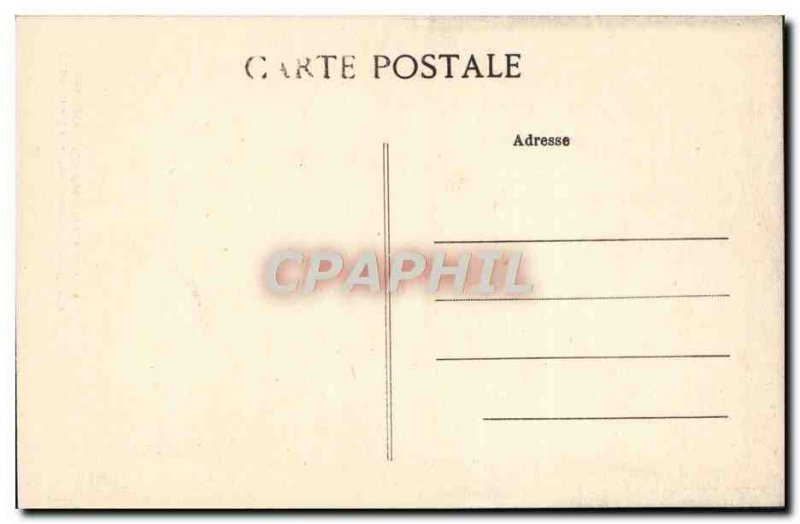 Old Postcard Basilica State Of late Works 1924 Basilica of Bois Chenu
