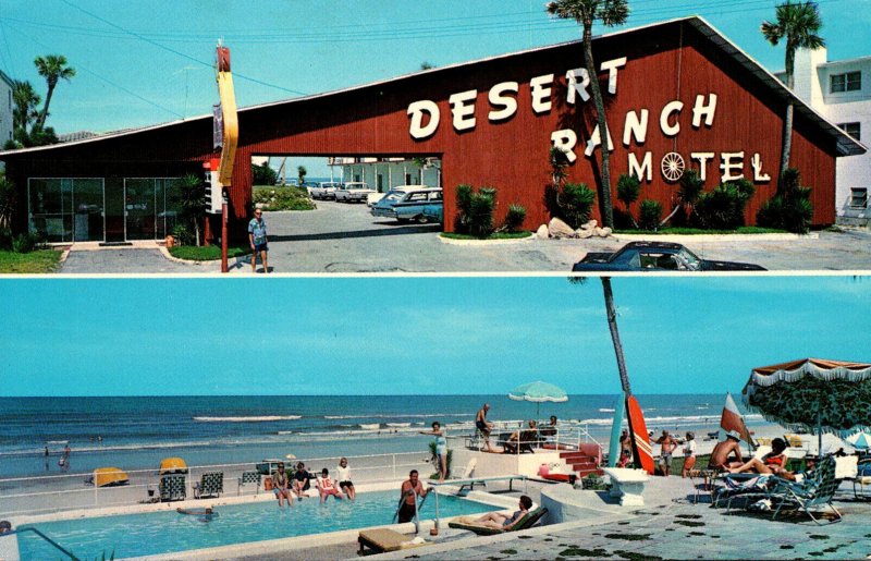 Florida Ormond Beach Desert Ranch Motel 1967