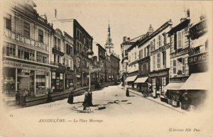 CPA Angouleme- Place Marengo FRANCE (1073899)