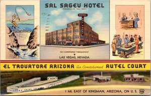 Linen PC Sal Sage Hotel El Trouatore Arizona Autel Court Las Vegas NV Kingman AZ