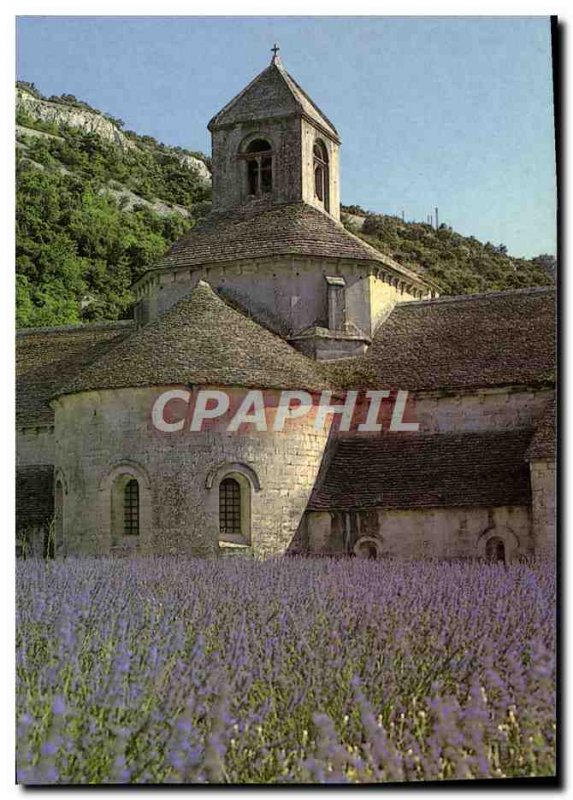 Modern Postcards The bedside of & # 39Abbaye Senanque