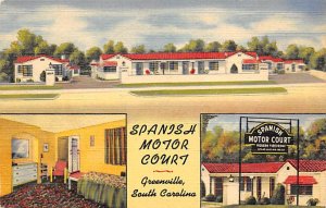 Spanish motor court Greenville, South Carolina
