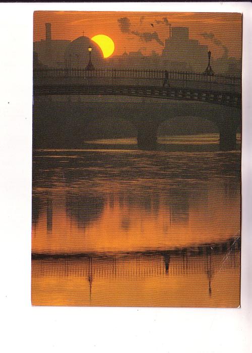 Sunset Over River Liffey, Dublin, Real Ireland Limited