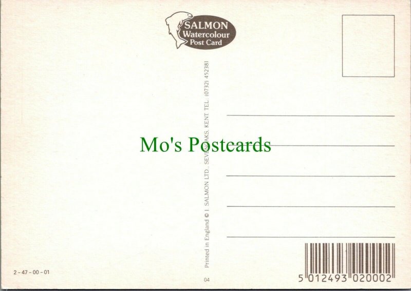 Maps Postcard - Map Showing South Devon and The English Channel  RR10402  