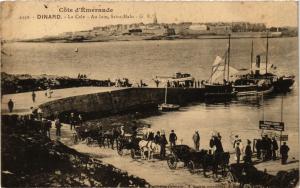 CPA Cote d'Emeraude - DINARD - La Cale-Au loin St-MALO (356989)