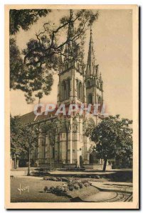 Old Postcard Moulins Allier La Cathedrale Notre Dame