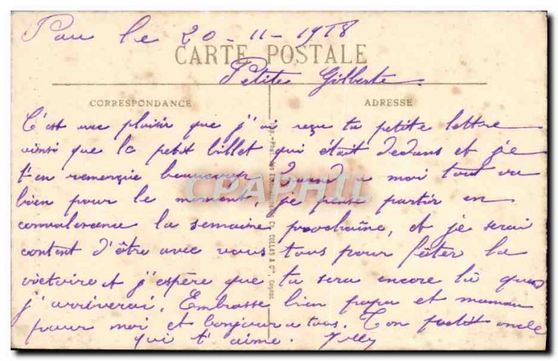 Old Postcard Luz Saint Sauveur Le Pont Napoleon