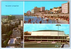 TEL-AVIV multiview ISRAEL 4x6 Postcard