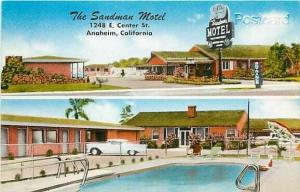 CA, Anaheim, California,The Sandman Motel, MWM No. 23,183F