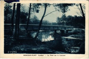CPA Mimizan-Place - Le Pont sur le Courant (111447)