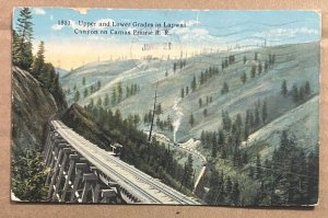 1920 USED .01 PC - UPPER & LOWER GRADES, LAPWAI CANYON, CAMAS PRAIRIE, IDAHO