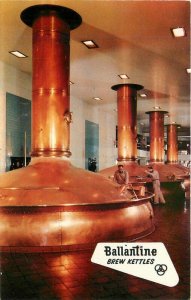 Advertising Ballantine Beer 1950s Interior Postcard 21-5270