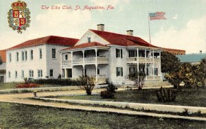 LPA55 St. Augustine Florida Elks Club Postcard 