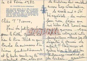 Modern Postcard Strolling Nantes (Loire Atlantique) at the same Cree Heart of...