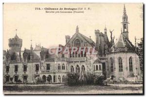 Old Postcard Concarneau (Finistere) Castles near Bvetagne Keriollet