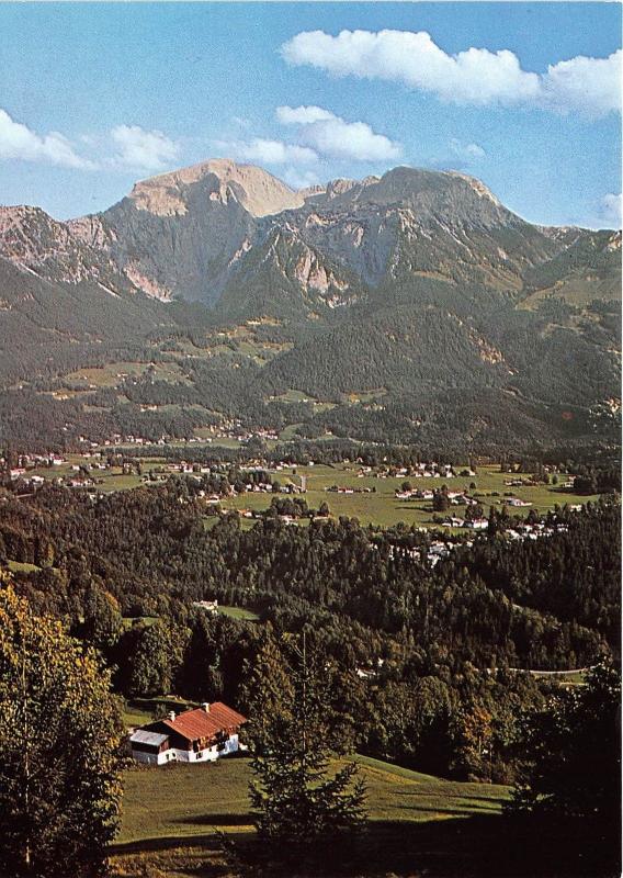 BG13369 blick vom soldenkopfl auf schonau kehlstein brett  germany