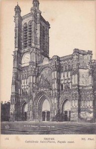 France Troyes Cathedrale Saint Pierre Facade ouest