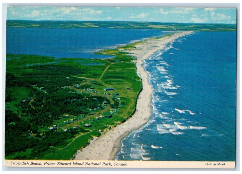 c1960's Cavendish Beach Prince Edward Island National Park Canada Postcard