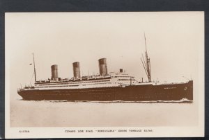Shipping Postcard - Cunard Line R.M.S.Berengaria    RS19486
