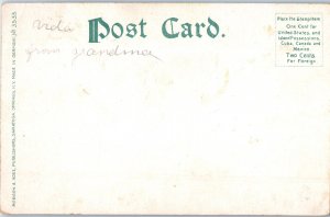 Glen Falls State Armory New York Undivided Back Postcard