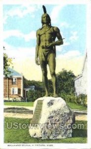 Massasoit Statue - Plymouth, Massachusetts MA  
