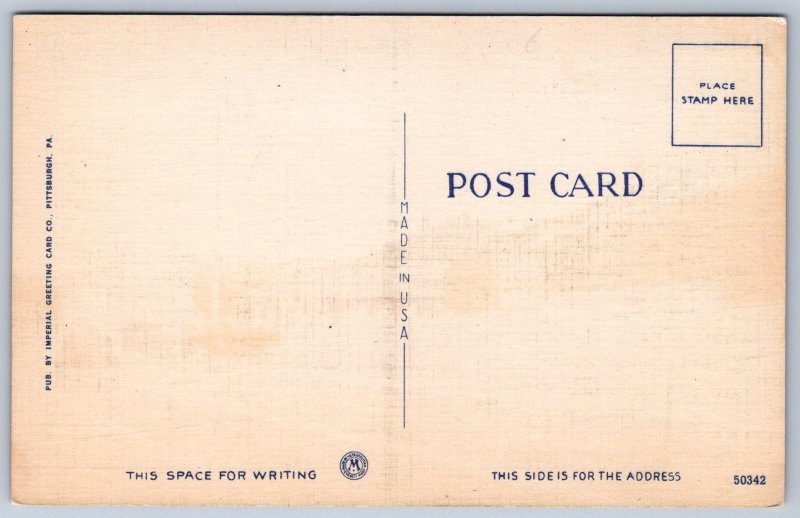 K29/ Weirton West Virginia Postcard Linen Weirton Steel Factory 116