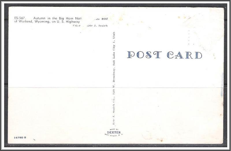 Wyoming, Scenic View & Genesis, Ch. 1:12 - [WY-024X]