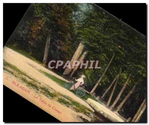 Old Postcard Isle Adam La Table de Cassan Velo Cycle