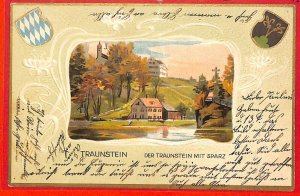 aa7934 - postcards VINTAGE POSTCARD: GERMANY Germany - Traunstein 1902-