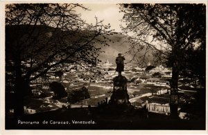 PC VENEZUELA, CARACAS, PANORAMA, Vintage REAL PHOTO Postcard (b45632)