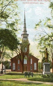 MA - Newburyport, Brown Square & North Church