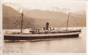 RPPC: S.S Yukon Juneau, Alaska to Sandy, Or 1929 (PC1581)