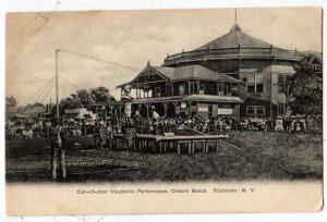 Vaudeville Performance, Ontario Beach, Rochester NY