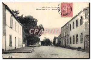 Old Postcard Auvergne Illustree Bourg-Lastic