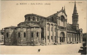 CPA MACON Eglise Saint-Pierre - Abside (1190720)
