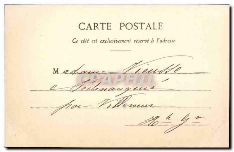 Paris - 12 - Monument Watteau - Park of & # 39Enfant Old Postcard