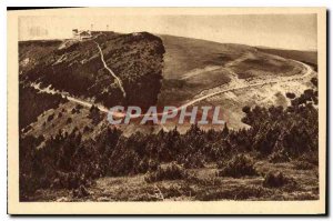 Old Postcard The Tarn Aigoual Corniche des Passes and tray Observatory