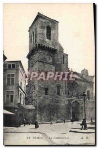 Postcard The Old Nimes Catthedrale