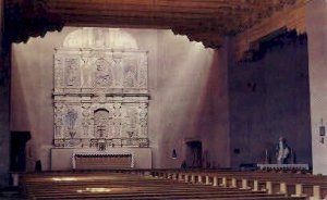 Cristo Rey Church in Santa Fe, New Mexico