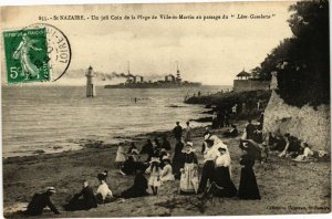 CPA St-NAZAIRE - Un joli Coin de la Plage de Ville-es-Martin (250974)