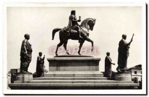 Old Postcard Ajaccio Napoleon Monument and Four Brothers by Barye