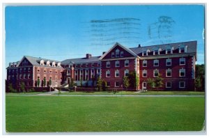 1964 Linden Hall Women's Dorm Iowa State University Exterior Ames Iowa Postcard