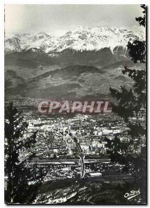Modern Postcard The Beautiful French Alps Grenoble