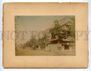 3130528 Japan YOKOHAMA Main Street Rickshaw rickshas TWO PHOTOS